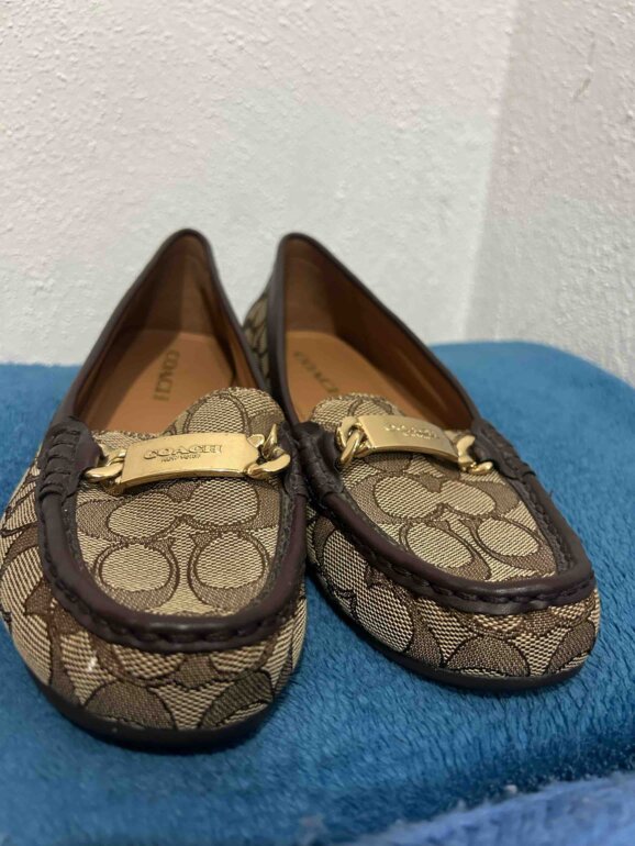 Zapatos Coach Flats Coach Originales Mocasines COACH Para Mujer De