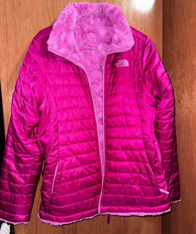 North Face Chamarra doble vista de The North Face de segunda mano