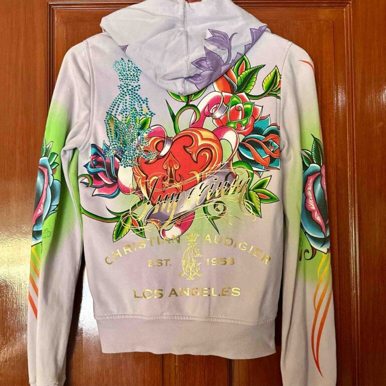 Playera Christian Audigier Ropa Precio Camiseta Con Estampado De