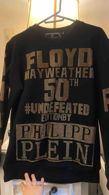 Floyd Mayweather Chaqueta Philipp Plein Precio PHILIPP PLEIN BLACK