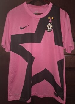 Estrella Camiseta Rosa Juventus 2013 Terza Maglia Maglia Juventus