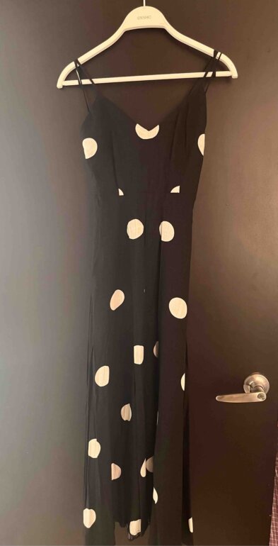 Lunares Vestido Negro Oysho Vestido Oysho Cruzado Negro Con