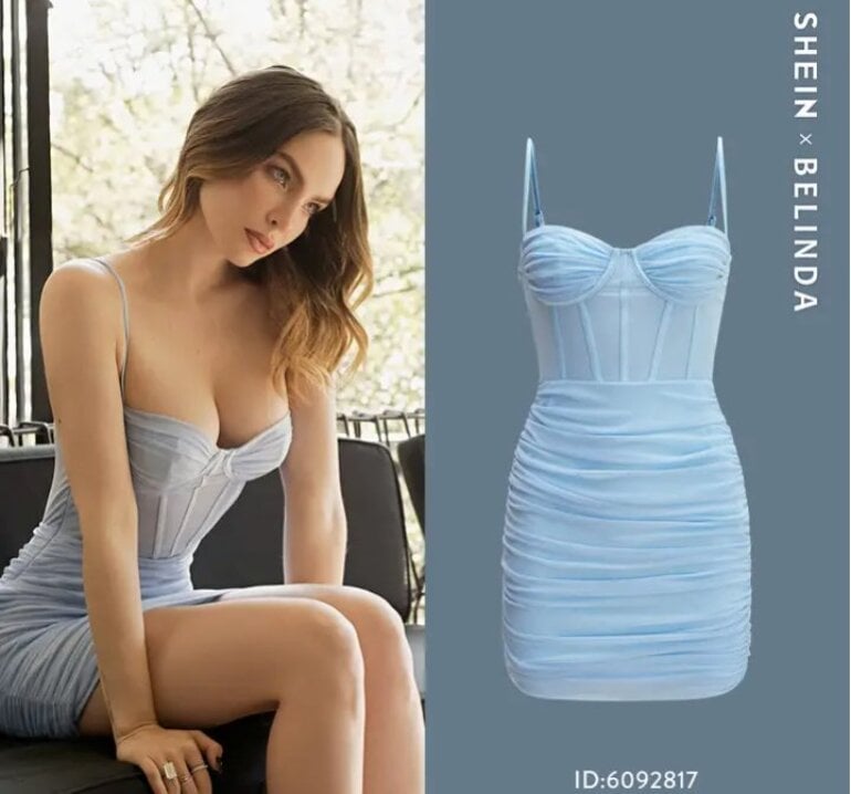 Vestido Belinda shein de segunda mano GoTrendier