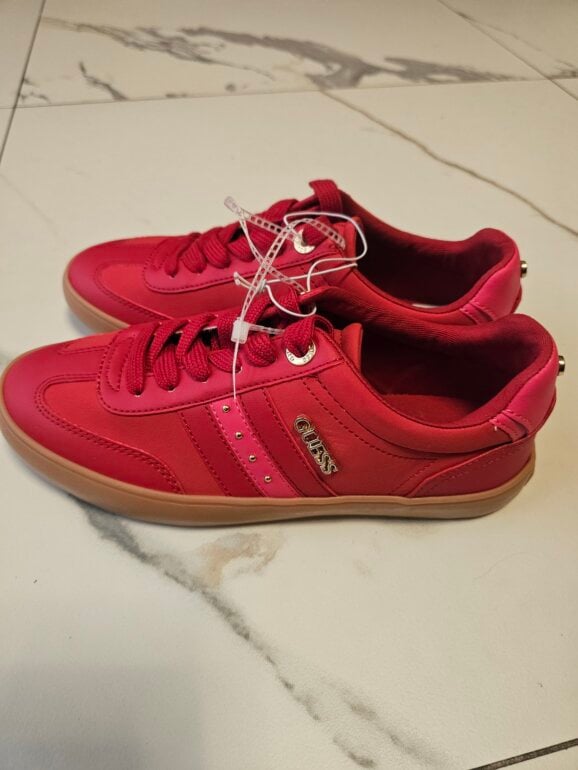 Zapatos Guess Dama Tenis Rojos Guess Tennis Rojos Guess De Segunda