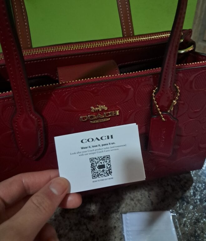 Saber Si Una Bolsa Etiqueta Coach Original Bolsa Coach Original