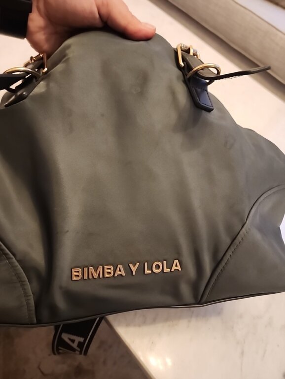 Cartera Bimba Y Lola Segunda Mano Verde Limón Bolso Bimba Y Lola