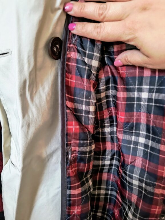 Trench Pull & bear chubasquero de segunda mano GoTrendier