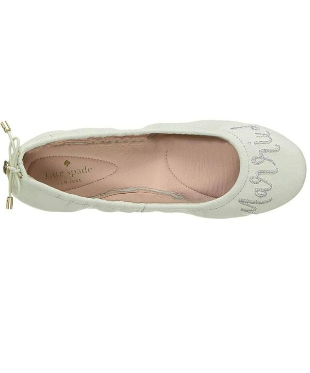 BALLERINAS PIEL JUST MARRIED✨DISPONIBLE de Kate Spade de segunda