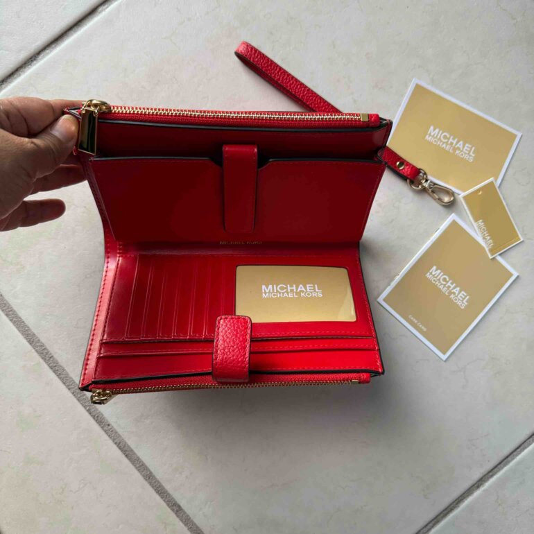 Michael Kors Outlet MICHAEL Michael Kors JET SET CARD HOLDER