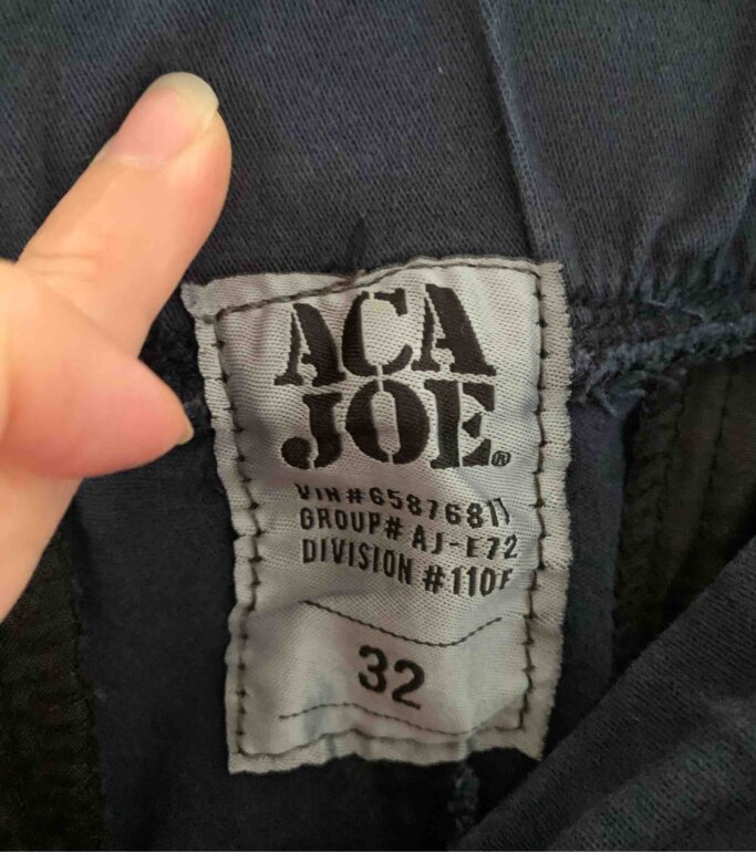 Pantalon cargo azul de Otras marcas de segunda mano GoTrendier