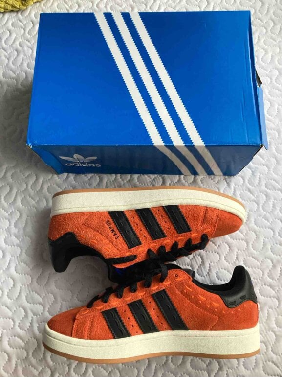 adidas gazelle silver green womens Adidas Campus 00s Orange – doggysneakers main image 0