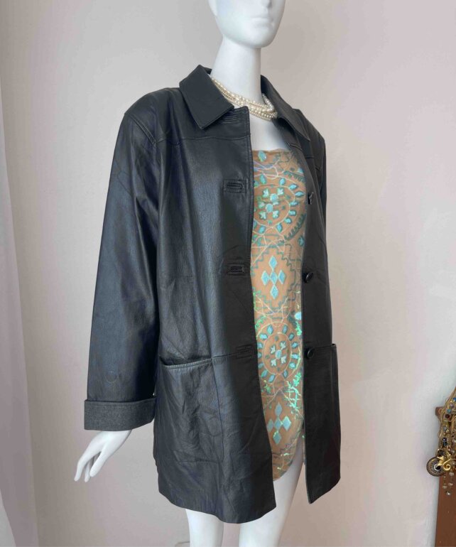 Piel Abrigos De Segunda Mano De Marca Abrigo Piel Visón Vintage De