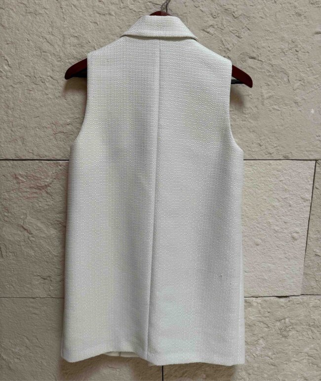 Chaleco Flecos Chaleco Piel Conejo Mujer Cortefiel Mezclilla