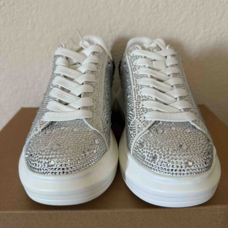 Nike Air Force Swarovski Zapatillas Con Piedras Tenis Steve Madden