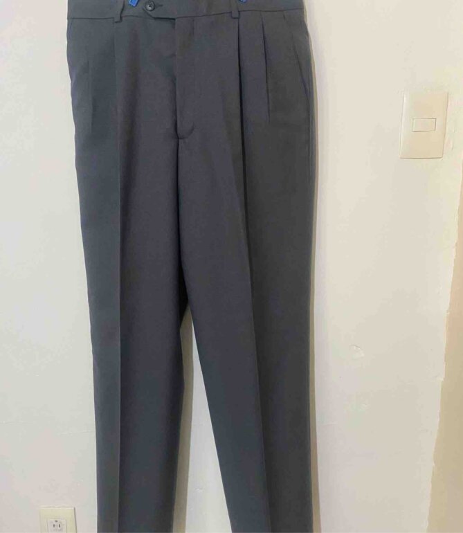 casimir pantalon de uniforme gris