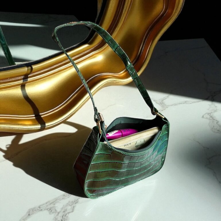 bolsas verdes de moda