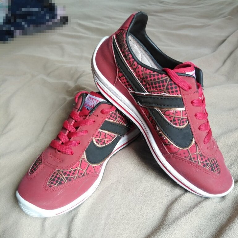 Spiderman Panam Tenis Skate Tenis Marvel Spider Man Rojo De Panam