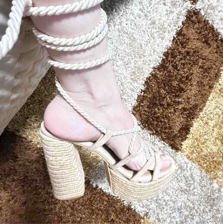 Sandalias con correas intecambiables de Otras marcas de segunda