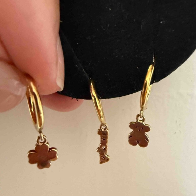 Pack de arracadas Tous Good Vibes de segunda mano GoTrendier