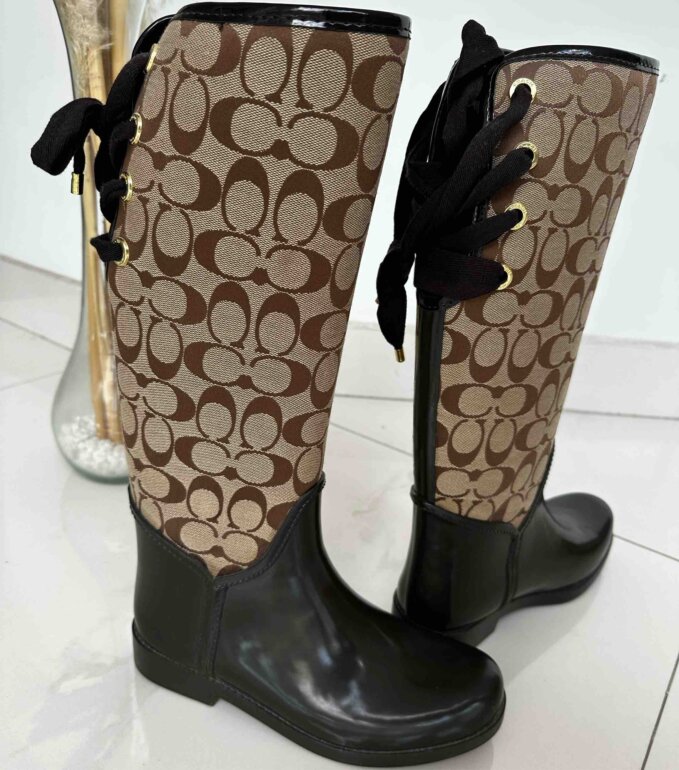 Botas Coach de lluvia de segunda mano GoTrendier