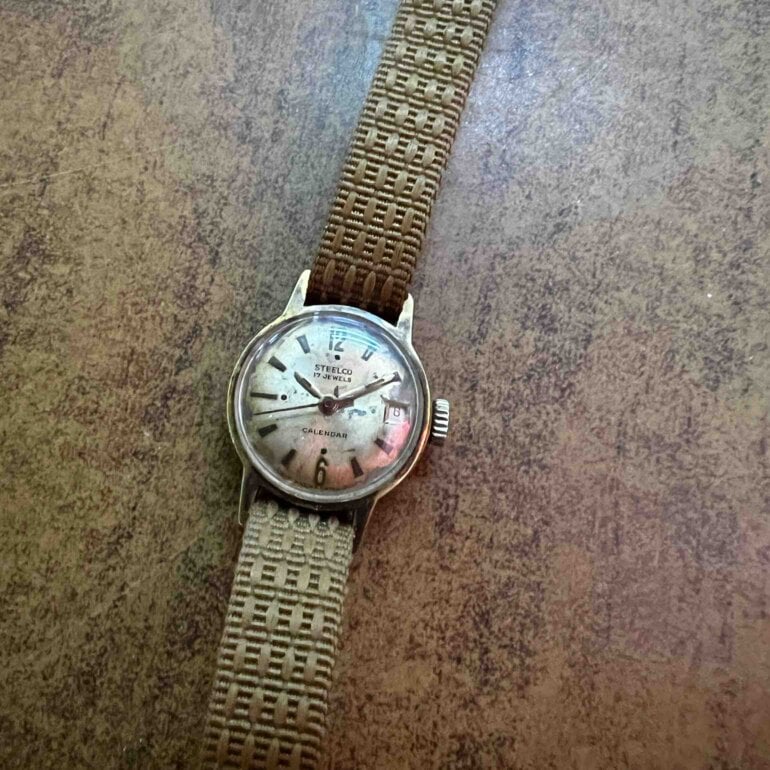 Water Resistant Reloj Steelco Stainless Steel Back Japan Movt