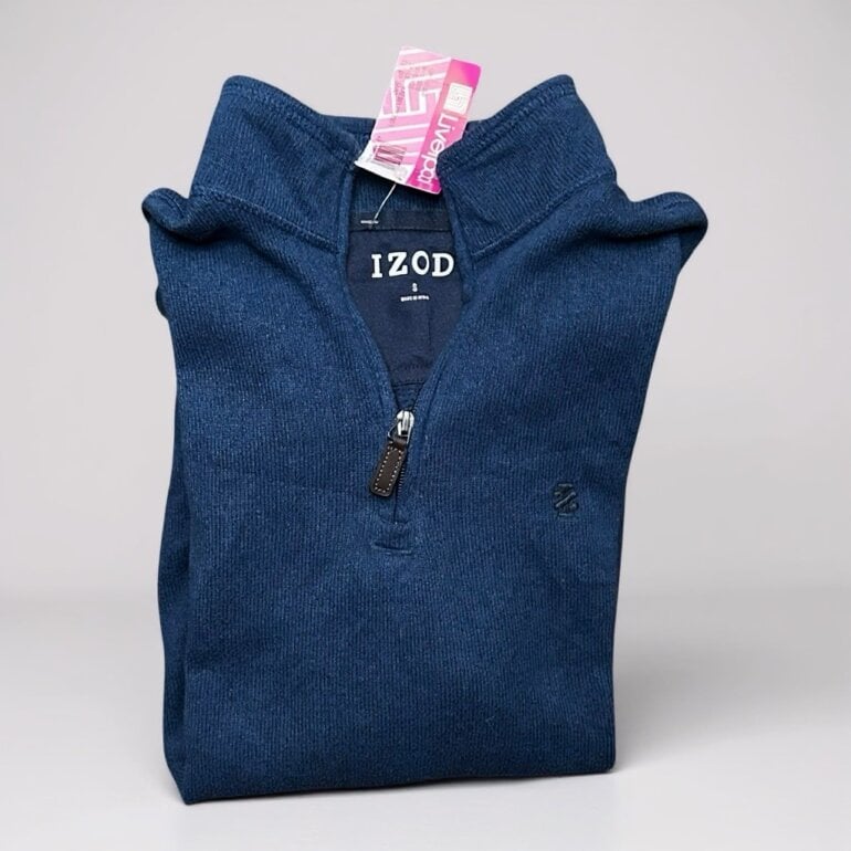 sweater medio cierre hombre