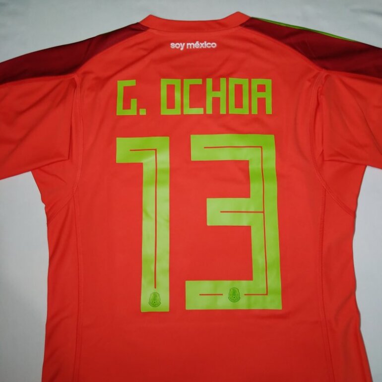 Portero Playera Original De La Seleccion Mexicana 2018 Playera