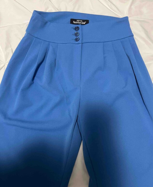Vertiche Pantalones De Vestir Pantalón De Vestir Azul Vertiche De