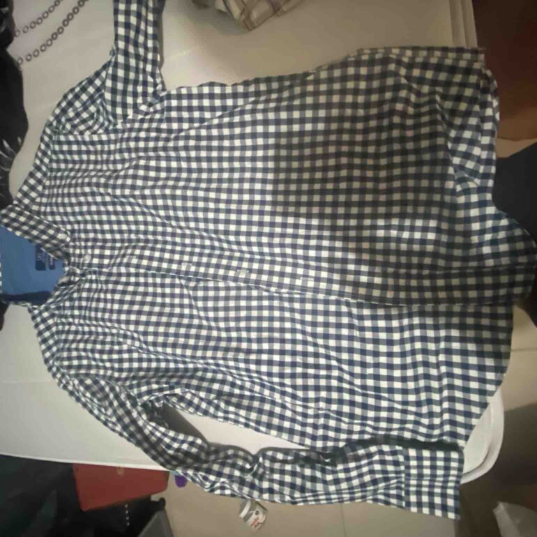 Camisa cuadros azul de George de segunda mano GoTrendier