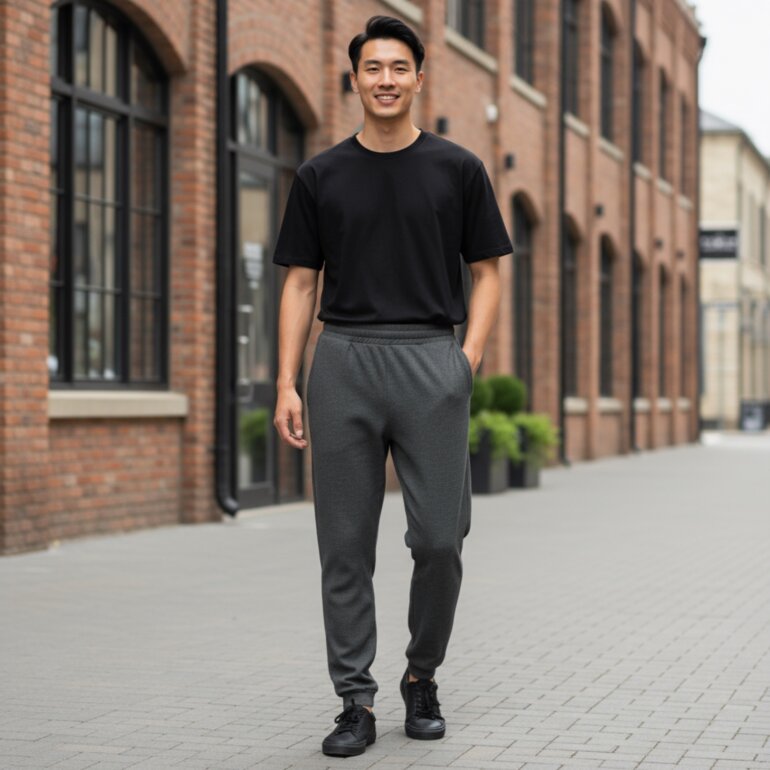 pantalon deportivo hombre algodon