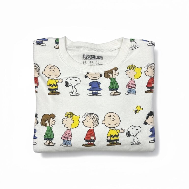 sudadera snoopy blanca