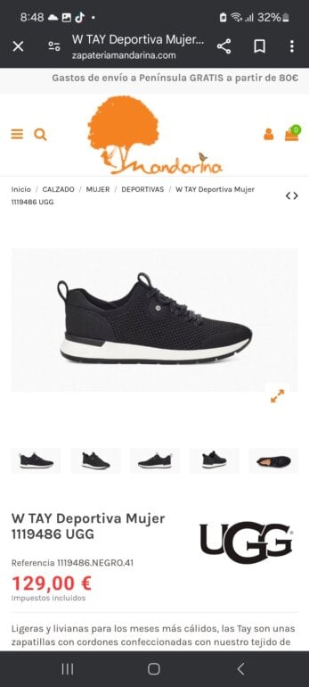 Tenis UGG w Taylor deportivo de Otras marcas de segunda mano