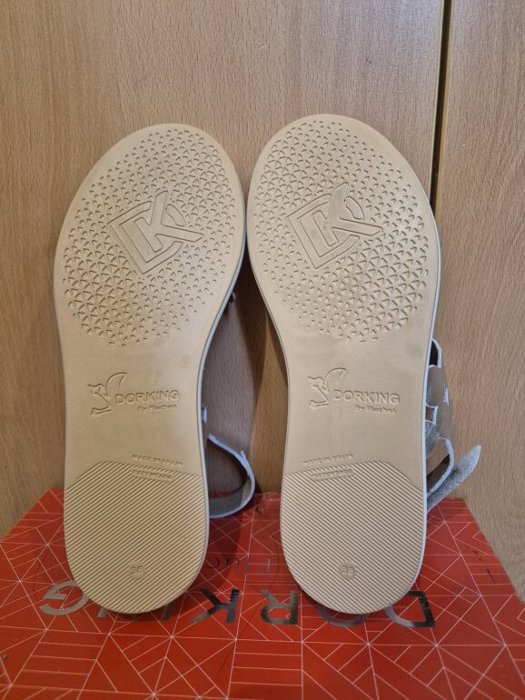 Sandalias plata Dorking by Fluchos 25 de Otras marcas de segunda