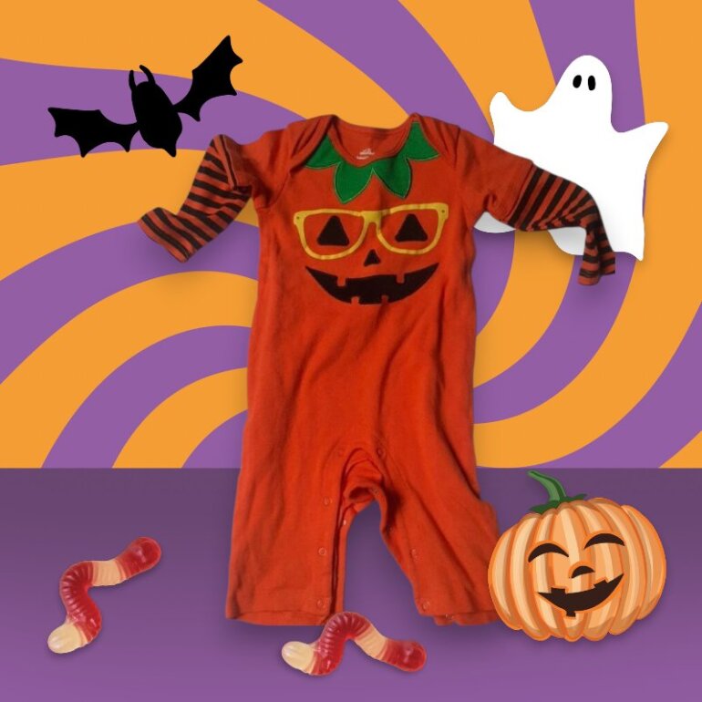 Mameluco de calabacita de Carter's de segunda mano GoTrendier