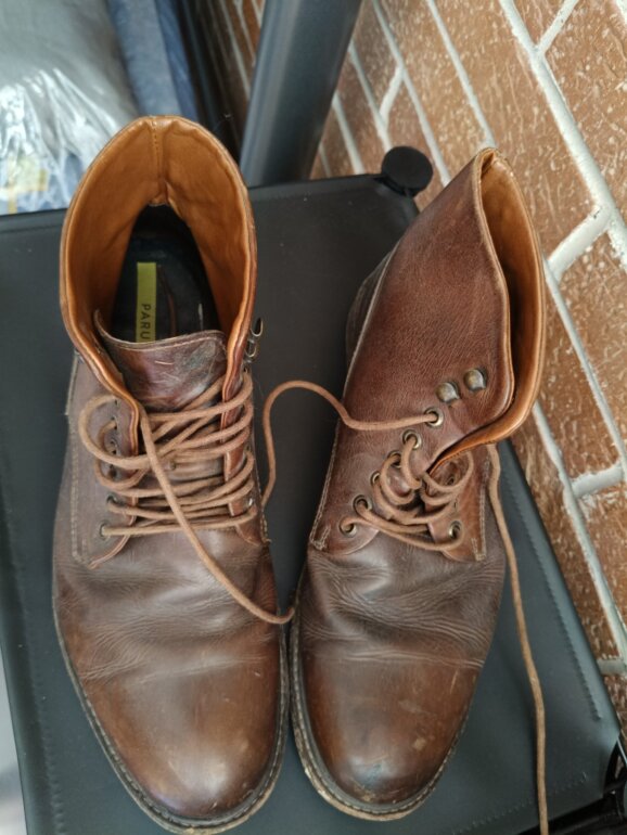 Botas cafés de hombre de Paruno de segunda mano GoTrendier