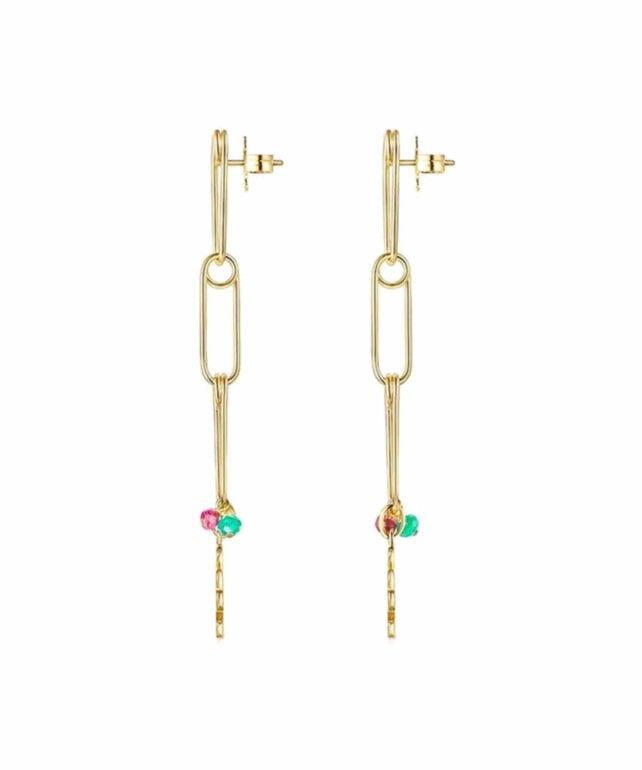 Aretes largos Tous good vibes de segunda mano GoTrendier