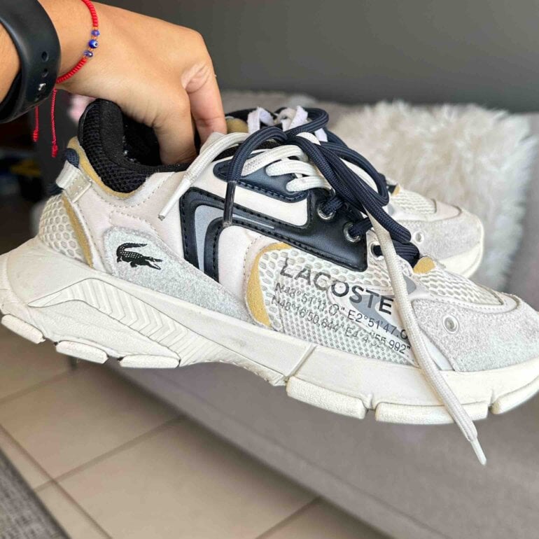 Tenis Lacoste de gamuza de segunda mano GoTrendier