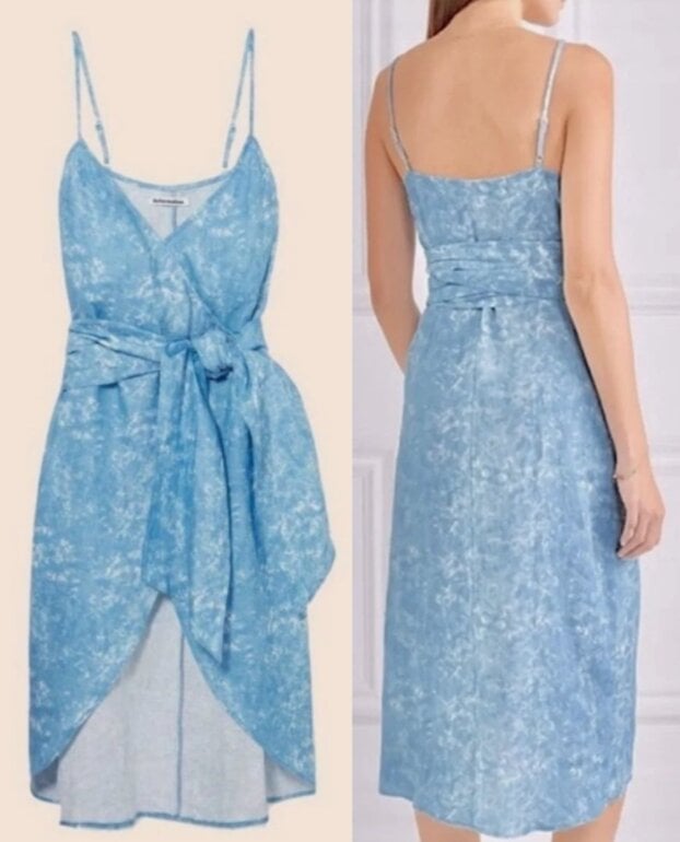 chinese dress ladies Rent The Casette Floral Linen Maxi Dress By Reformation