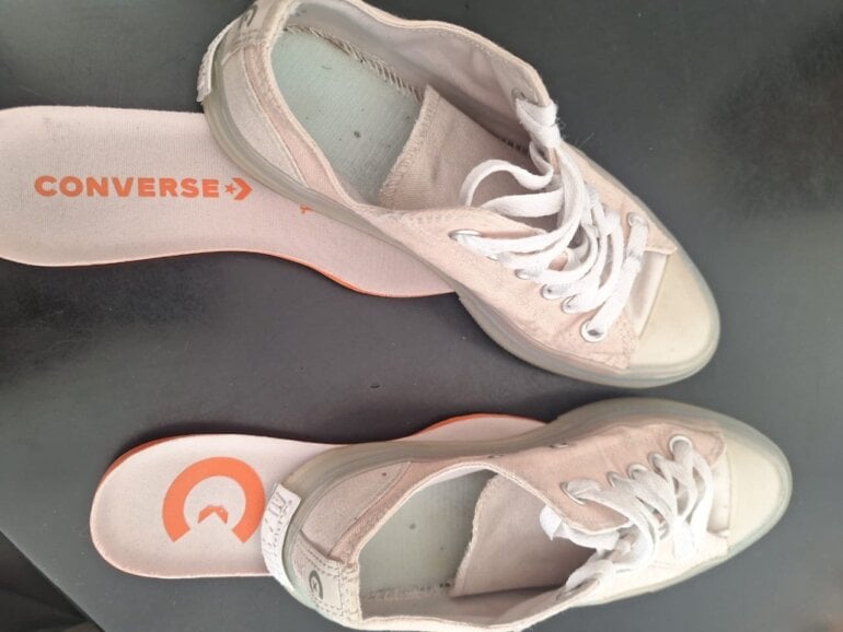 Converse Rosa Pastel de segunda mano - GoTrendier