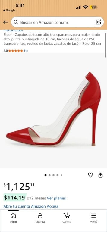 Tacones Rojos de Aguja - Colección Nueva 2026