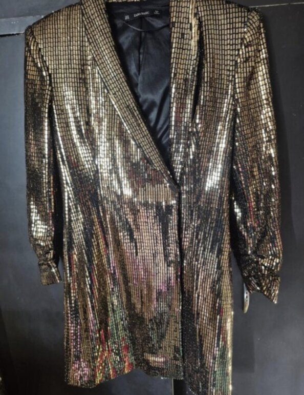 VESTIDO BLAZER ZARA  TALLA M de segunda mano - GoTrendier