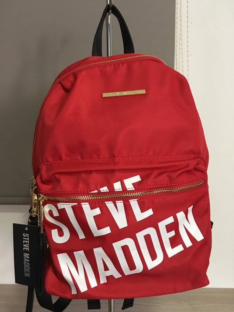 Mochila Steve Madden Roja Online Sales, UP TO 61% OFF |  www.dolores-cortes.com