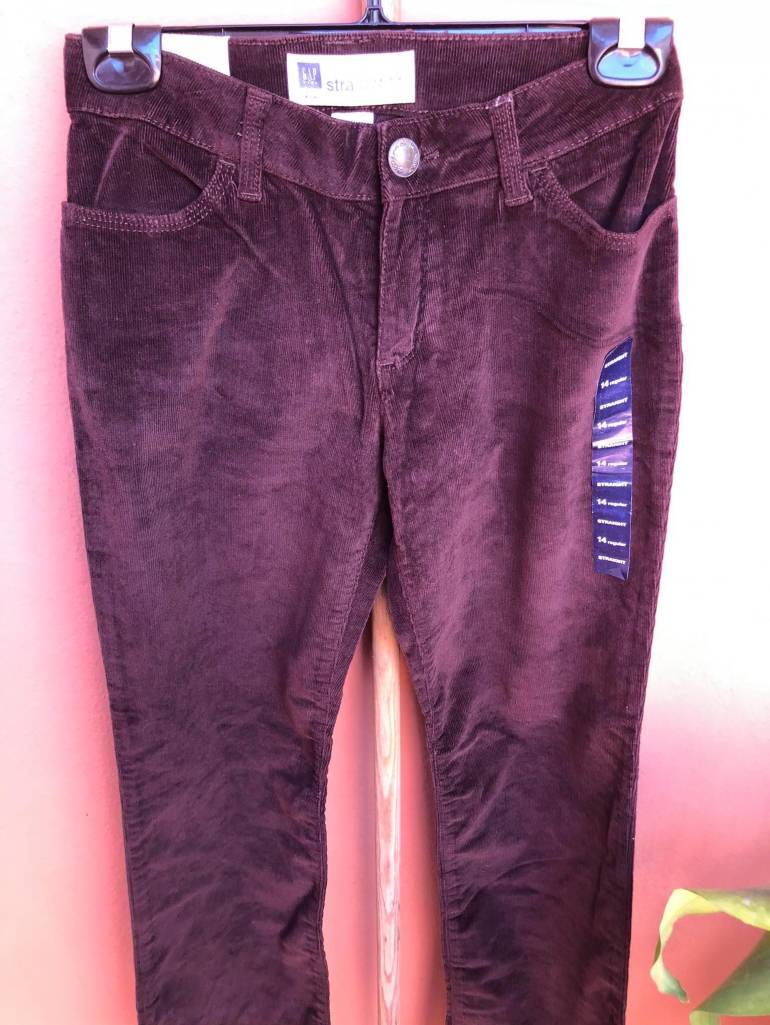 Pantalon Capri Gap Neutre Taille 14 - Occasion Très Bon État - Couleur Khaki