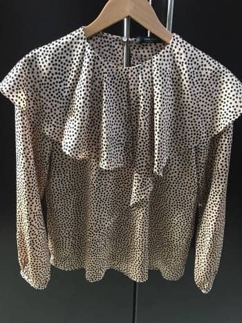 blusas zara basic