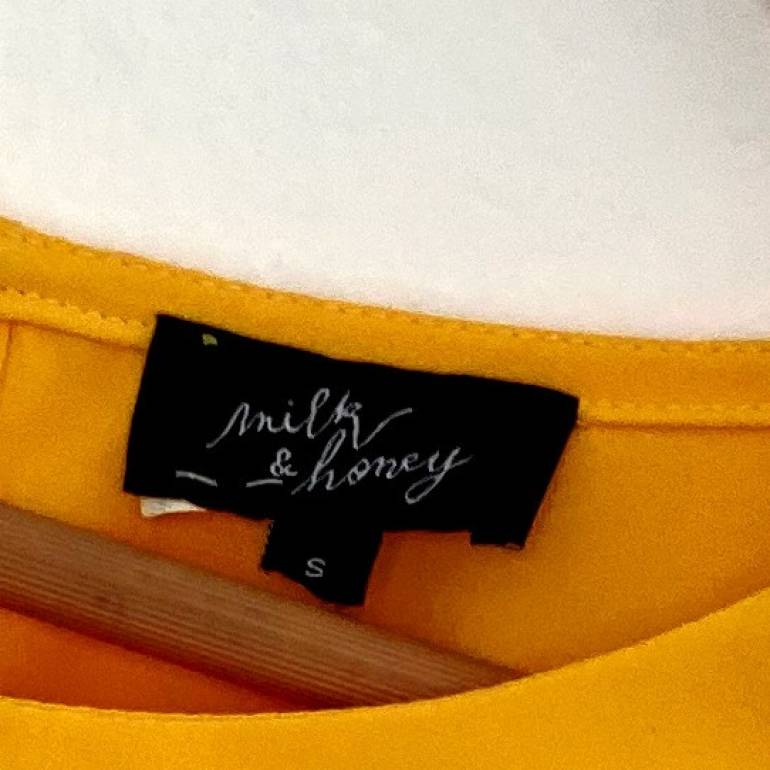 Honey 2025 Milk And Honey Ropa NUEVA BLUSA Milk And Honey Talla S De Milk  Honey De Segunda
