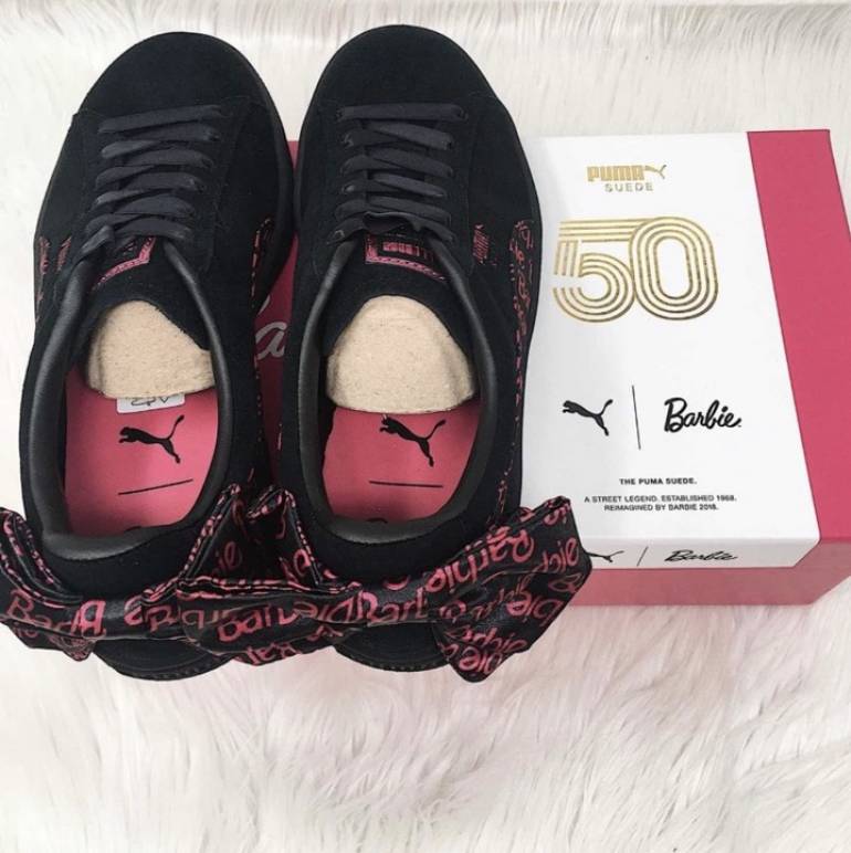 tenis puma edicion barbie