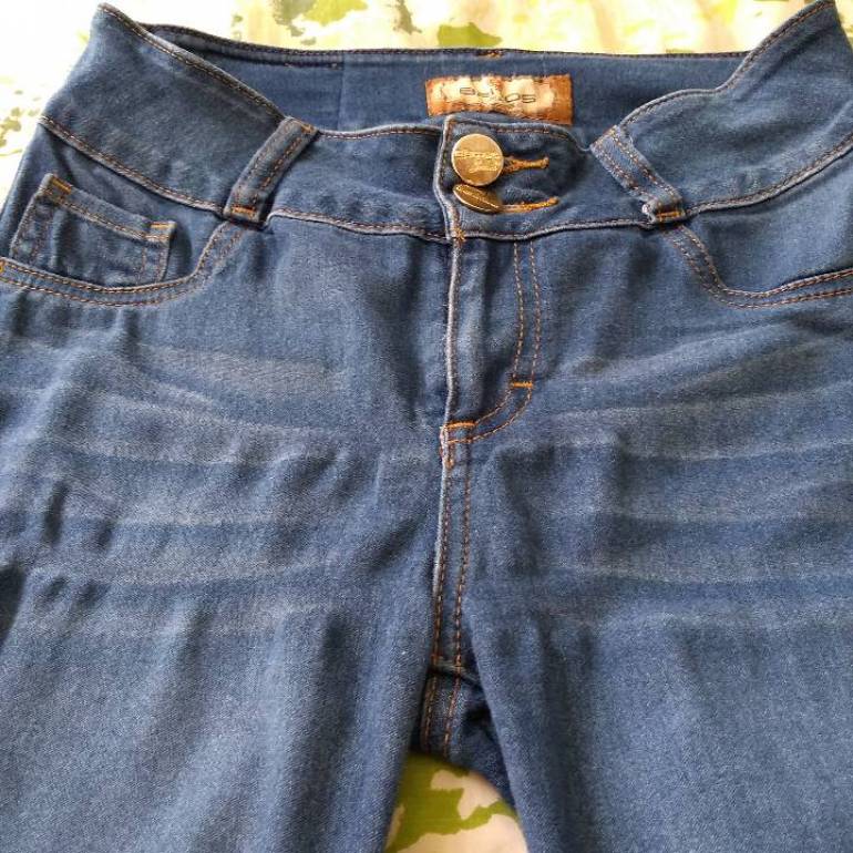 Pantalon De Mezclilla Azul De Britos De Segunda Mano Gotrendier