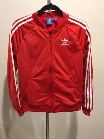 chamarra adidas originals roja