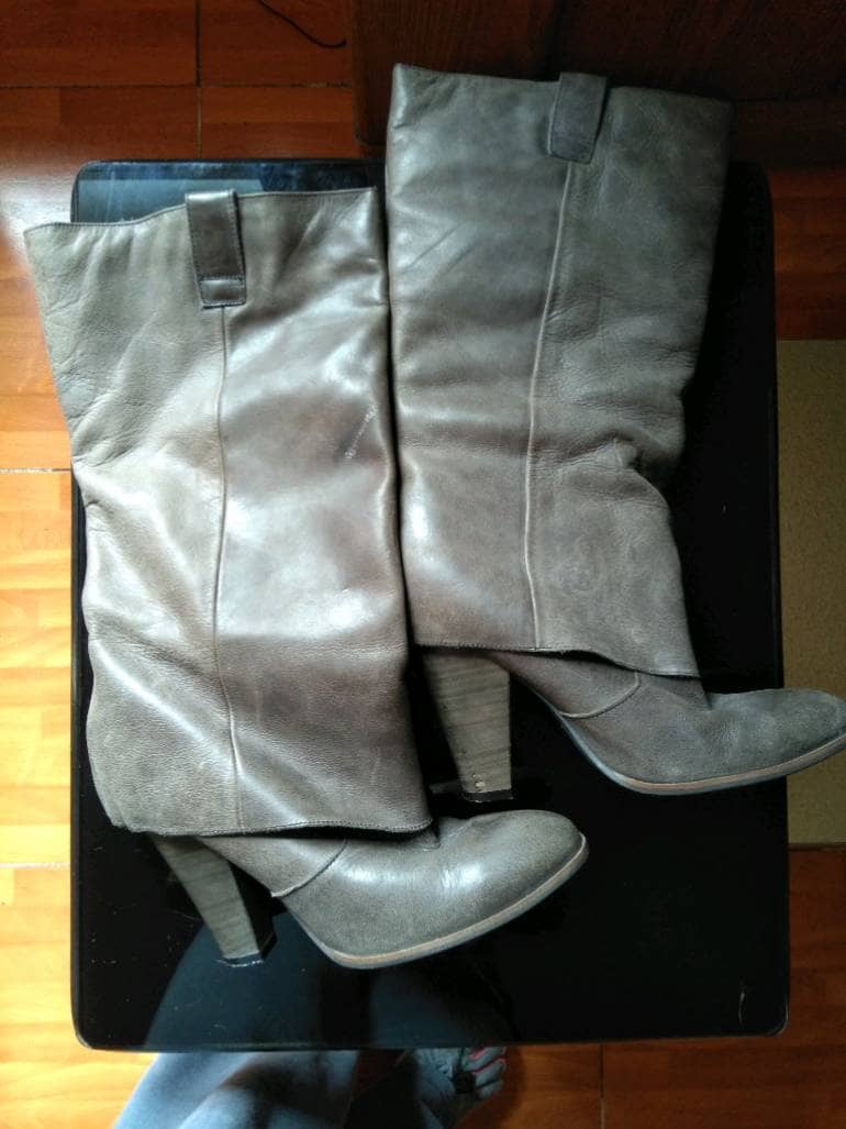 Botas grises Andrea de segunda mano - GoTrendier