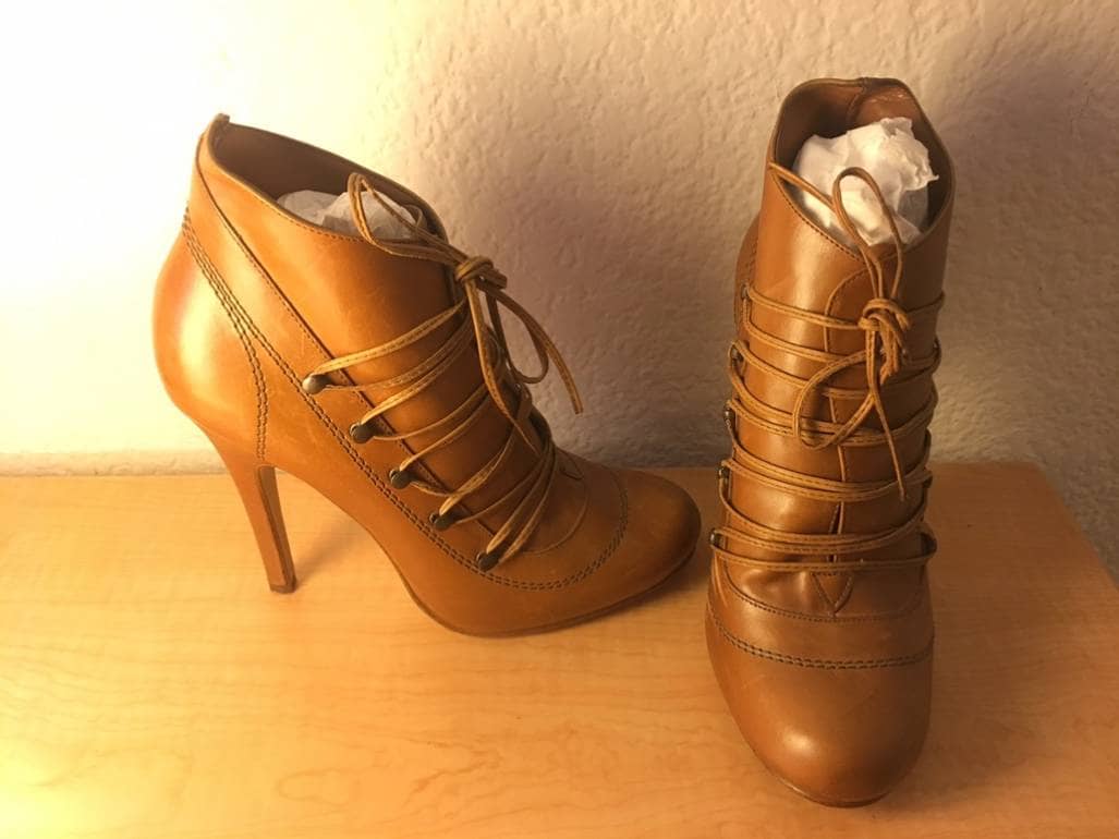 Botines camel andrea clearance